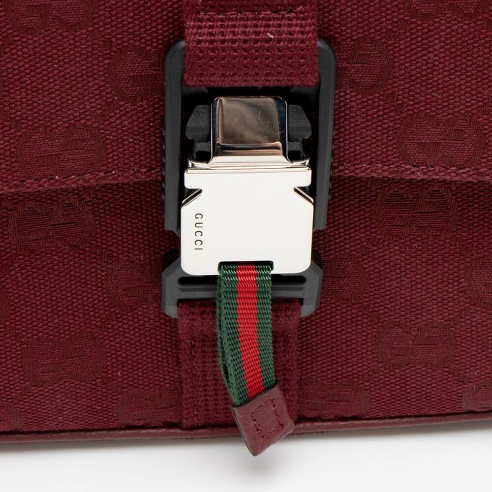 Gucci GG Canvas Web Buckle Mini Crossbody - Picture 9 of 11